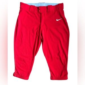 Red Nike Softball pants size medium